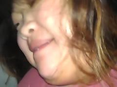 asian wife sucks cock