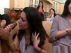 Cfnm party sluts sucking