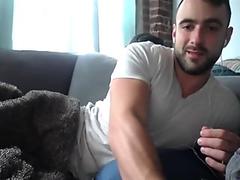 Stan Jerks Off in The Shower - Hairy Muscle