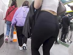 She is a big big girl with a big big butt
